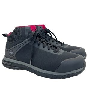 Timberland Pro Women’s Drivetrain Mid Composite Safety Toe ESD Work Boots